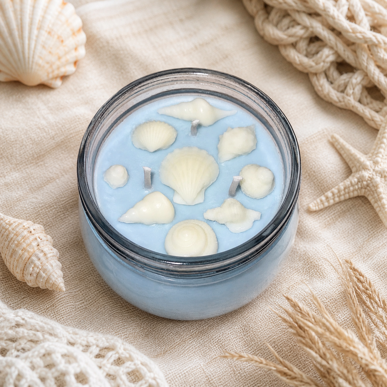 Beach Linen Candle