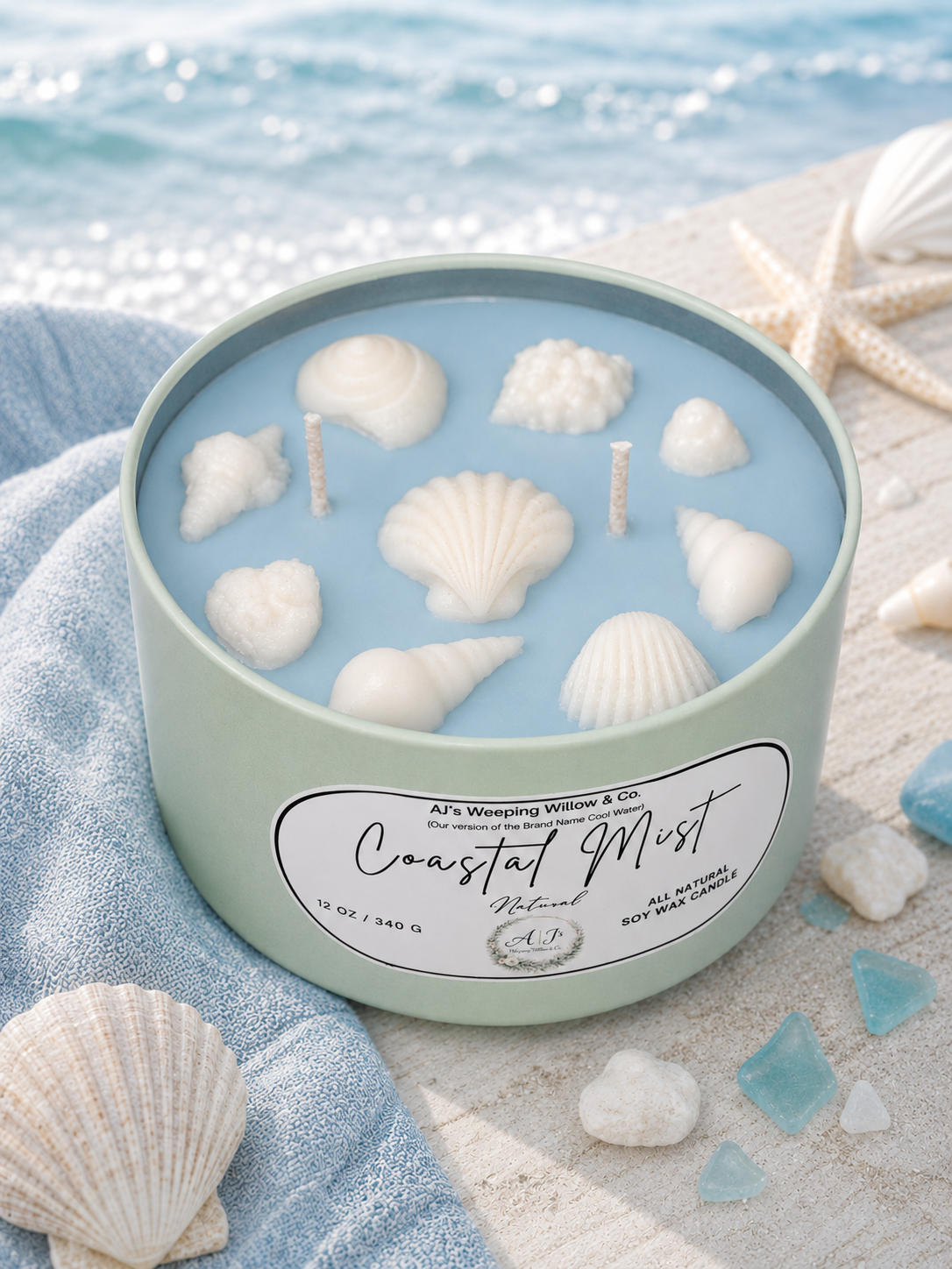 Coastal Mist (OVO Cool Water) Candle